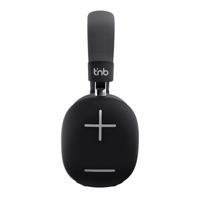 T'NB Bounce Draadloze over-ear hoofdtelefoon, comfortabel en betoverend, met bluetooth-verbinding, stereogeluid met geïntegreerde microfoon, batterijduur tot 50 uur, blauw - thumbnail