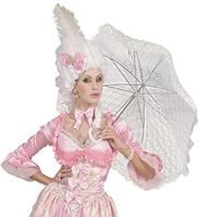 Kanten Paraplu wit - thumbnail