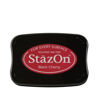 Tsukineko • stazon stempelkussen black cherry