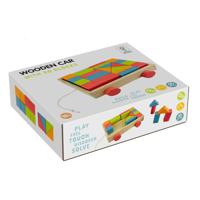 Houten Blokkenkar, 20dlg. - thumbnail