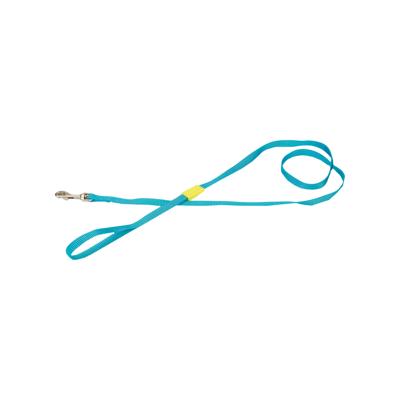 Beeztees uni - hondenriem - nylon - licht blauw - 120cmx10mm