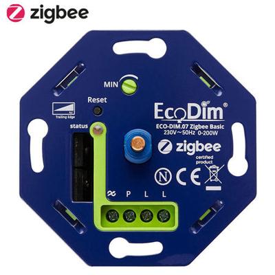 ECO-DIM.07 Led dimmer Zigbee Basic druk/draai 0-200W