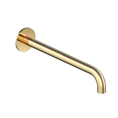 Wastafelkraan Uitloop Hotbath Cobber Rond 25 cm Gepolijst Messing Living Colours