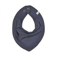 Pippi slabbetje Scarf bib junior katoen navy one-size - thumbnail