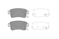 Kavo Parts Remblok KBP9154 - thumbnail