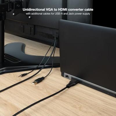 VGA-kabel NANOCABLE 10.15.4612 1,8 m Zwart