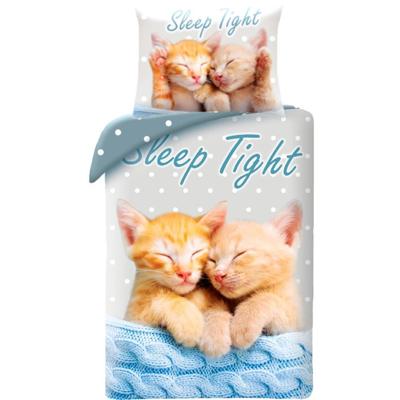 Animal Pictures Dekbedovertrek Sleep Tight kittens 140 x 200 cm 70 x 90 cm - Katoen