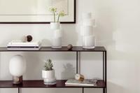 L.S.A. Tier Kandelaar met Kaars 13,5 cm - thumbnail