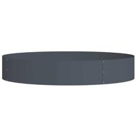 VidaXL Plantenring 5 pcs antraciet 120 x 120 x 20 cm koudgewalst staal - thumbnail