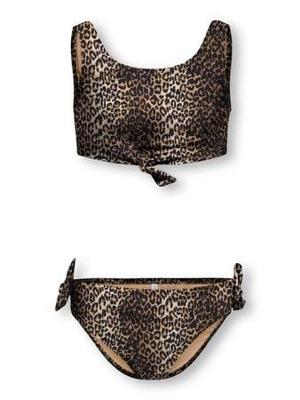 Kids ONLY zomer bikini meisjes - taupe - Kogbeach