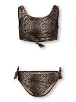 Kids ONLY zomer bikini meisjes - taupe - Kogbeach - thumbnail