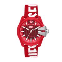 Horlogeband Diesel DZ4619 Nylon/perlon Rood 22mm - thumbnail