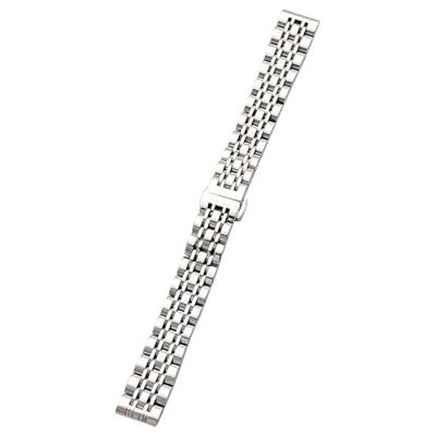 By Qubix - Metalen schakelbandje - Zilver - Compatible met Garmin Lily 2 - Compatible Garmin bandje