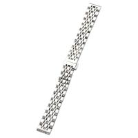 By Qubix - Metalen schakelbandje - Zilver - Compatible met Garmin Lily 2 - Compatible Garmin bandje - thumbnail