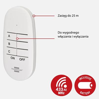 Brennenstuhl Comfort-Line Mini-Schakelaarset | 3x IP20 | FR - 1507071