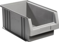 LA-KA-PE Magazijnbak | L330xB213xH150 mm | PP grijs | 10 stuks - 01550 02 05 01550 02 05 - thumbnail