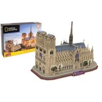Puzzle 3D - Notre Dame de Paris - Gioco di costruzioni - EXPLORA - 128 pezzi - Da 8 anni in su - thumbnail