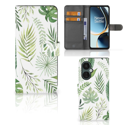 OnePlus Nord CE 3 Lite Hoesje Leaves OnePlus Nord CE 3 Lite Hoesje Leaves