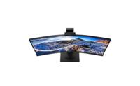 Philips Monitore 346P1CRH LCD-monitor Energielabel G (A - G) 86.4 cm (34 inch) 3440 x 1440 Pixel 21:9 4 ms RJ45, Hoofdtelefoonaansluiting VA LED - thumbnail
