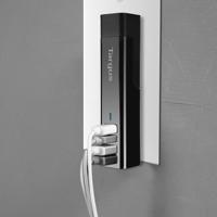 4-Way USB Fast Charger - Netspanningsadapter - 4.8 A - 4 uitgangsaansluitingen (USB) - zwart - thumbnail