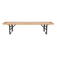 Inklapbare houten bank voor kinderen H 36 x 110 x 19,5 cm - thumbnail