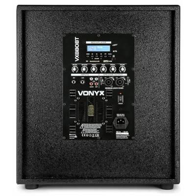Vonyx VX880BT Vrijstaand PA-geluidssysteem 1000 W Zwart Vonyx VX880BT Vrijstaand PA-geluidssysteem 1000 W Zwart