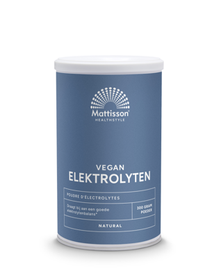 Mattisson HealthStyle Elektrolyten Natural Poeder Mattisson HealthStyle Elektrolyten Natural Poeder