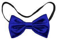 Strikje Metallic Blauw - thumbnail