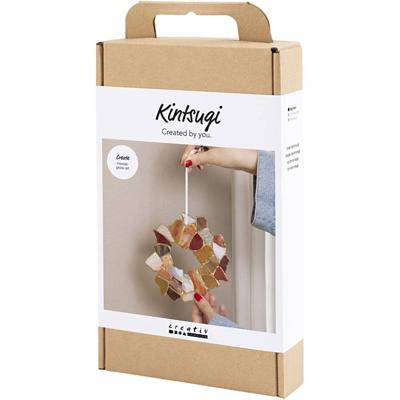 Creativ Company Hobbyset kintsugi, hangende decoraties, diverse kleuren, 1 doos Creativ Company Hobbyset kintsugi, hangende decoraties, diverse kleuren, 1 doos