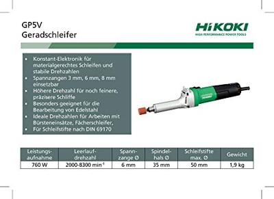 Hikoki GP5V WAZ RECHTE SLIJPMACHINE - GP5VWAZ - thumbnail