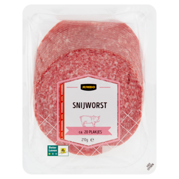 Jumbo Snijworst Voordeelverpakking 210 g