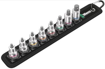 Wera Belt B Imperial 1 Zyklop binnenzeskant Bitdoppen set, met vasthoudfunctie, met 3/8" -aandrijving, 8-delig - 1 stuk(s) - 05003974001