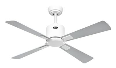 CasaFan ECO NEO III 103 WE-WE/LG WiFi Flügel Weiß/Lichtgrau Plafondventilator 16 W (Ø x h) 103 cm x 360 mm Wit Met afstandsbediening, Timer, Met wintermodus,