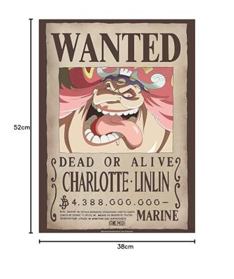 Poster One Piece - Wanted Big Mom 38x52cm Poster One Piece - Wanted Big Mom 38x52cm