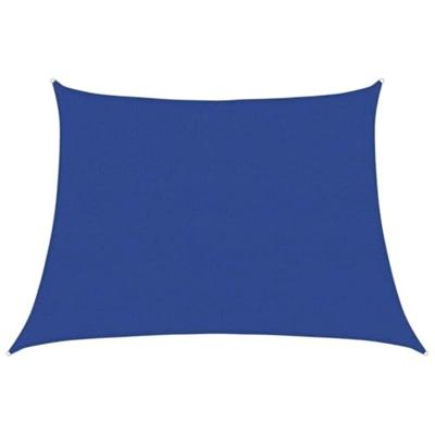 VidaXL Zonnezeil 160 g/m² trapezium 4/5x3 m hdpe blauw VidaXL Zonnezeil 160 g/m² trapezium 4/5x3 m hdpe blauw