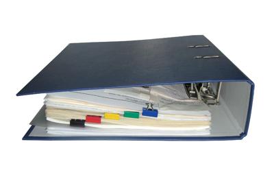 Papierklem maul foldback 215 19mm zwart 12 stuks