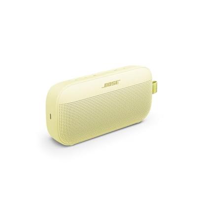 Bose SoundLink Flex draagbare Bluetooth speaker 2de gen, draagbare buitenspeaker met Hi-Fi Audio, accuduur tot 12 uur, water- en stofdicht, Citrusgeel- Limited-Edition