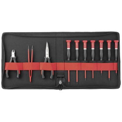 Cimco 104044 104044 Gereedschapsset Fijnmechanicus Incl. tas 10-delig