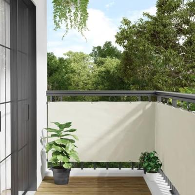 VidaXL Balkonscherm 700x75 cm pvc wit