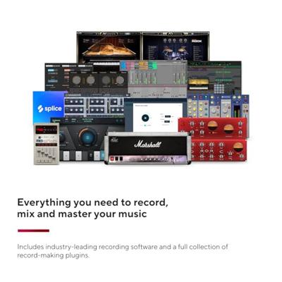Focusrite Scarlett 2i2 USB-C 4th Gen - audio-interface - thumbnail