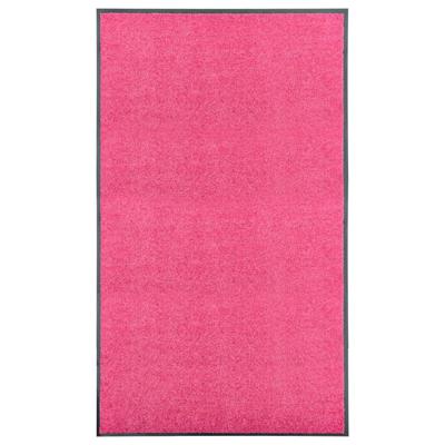 vidaXL Deurmat wasbaar 90x150 cm roze vidaXL Deurmat wasbaar 90x150 cm roze