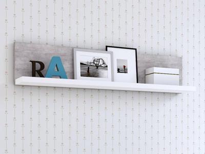 Wandplank BOTSWANA 150 cm beton