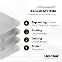 Holdbar Vloercoating Standaard Wit 2,5 kg - thumbnail