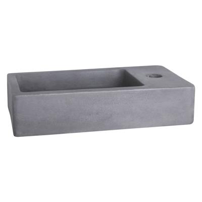 Fontein Differnz Force 40x22x8 cm Beton Donker Fontein Differnz Force 40x22x8 cm Beton Donker