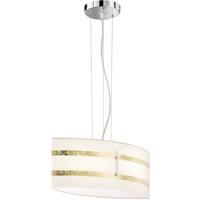 LED Hanglamp - Hangverlichting - Trion Niki - E27 Fitting - 1-lichts - Rechthoek - Mat Goud - Aluminium - thumbnail