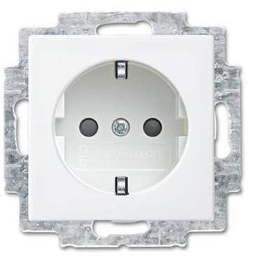 Busch Jaeger WIT inbouw stopcontact RA + kinderbeveiliging - 4694000 Busch Jaeger WIT inbouw stopcontact RA + kinderbeveiliging - 4694000