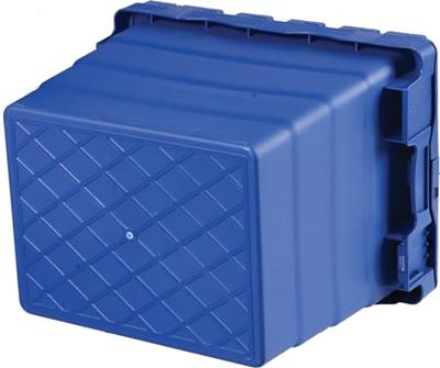 VISO DSW4321 Box met klapdeksel (b x h x d) 400 x 200 x 300 mm Blauw 1 stuk(s)