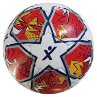 SportX Voetbal Champion 330-350 g Wit/Rood/Geel - thumbnail