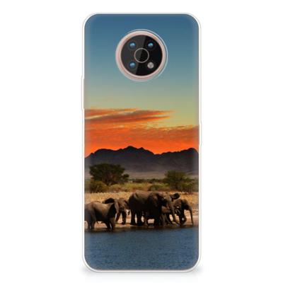 Nokia G50 | TPU Hoesje | Olifanten Nokia G50 | TPU Hoesje | Olifanten