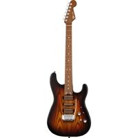 Charvel MJ Series Guthrie Govan Signature San Dimas SD24 CM 3-Tone Sunburst met koffer - thumbnail